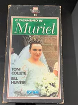 Fita Filme O Casamento De Muriel Vhs Coleção Caras Videoteca