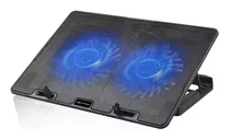 Lote 10 X Suporte Base Para Notebook Até 15,7  Com Led Azul