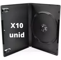 Caja Dvd 14mm Simple Nacional De Calidad X 10