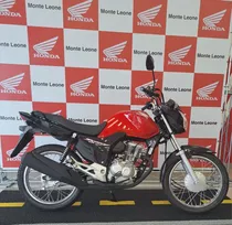 Moto Honda Cg 160 Start Vermelha 2024 2024 0km Com Garantia