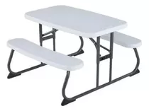 Mesa De Picnic Infantil Comedor Para Niños Exterior Plegable