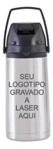 Garrafa Térmica 1,3 Litros Inox Personalizada A Laser