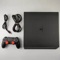 Console Playstation 4 Ps4 Pro Preto Com Controle