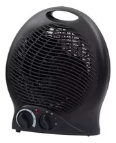 Caloventilador Frio Calor 2000w Estufa Eléctrica Color Negro
