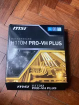 H110m Pro Vh Plus + Intel G4560