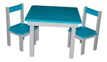 Juego De Mesa Con Dos Sillitas Niños