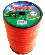 Tanza Grilon 3mm Cuadrada Desmalezadora O Motoguadaña X 1kg Color Naranja