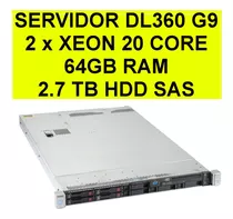Servidor Hp Proliant Dl360 Procesador Xeon Memoria Ram