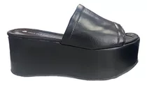 Sandalias Mujer Plataforma 6 Cm Zueco Moda Verano Camila