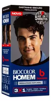 Tonalizante Castanho Escuro Natural Biocolor Homem Bozzano