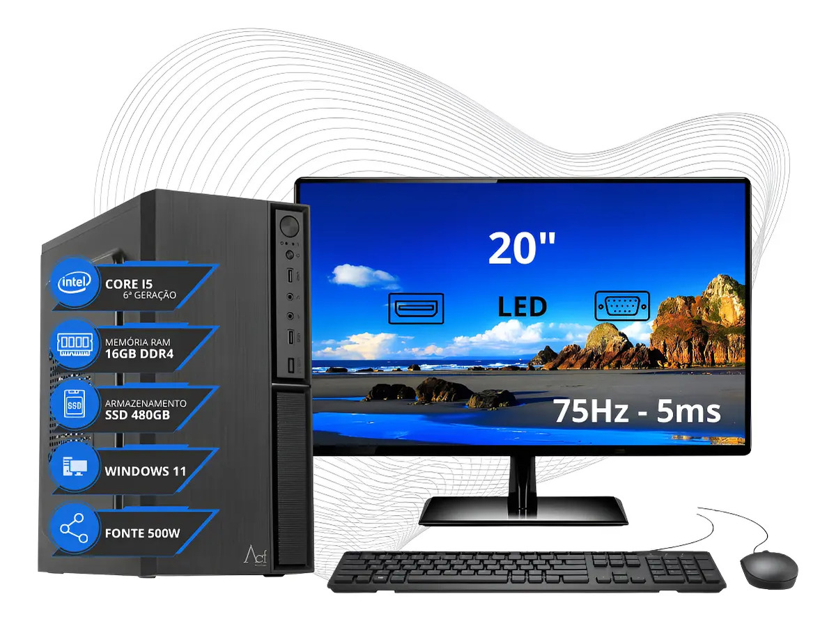 Computador Intel Core I5 6500 | Mercado Livre