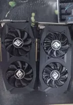 2 Placas De Vídeo Amd Powercolor Rx 580 8gb (em Curto Power)