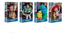 Coleção Toy Story 4 - Kit Quebra - Cabeça 60 Pç Toyster