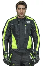 Chaqueta Moto Calle Airbag Force Negro/neon Kmz