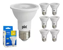 Kit 10 Lâmpada Led Par 20 7w 4000k E27 Branco Neutro Cor Da Luz Branco-neutro 110/220v