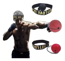 Entrenador De Boxeo Pelota Rapida + Vincha Reflejos Reaccion