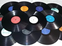 Kit 30 Discos De Vinil Para Decoração E Artesanato 30 Cm