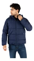 Campera De Abrigo Hombre Capucha Desmontable H102