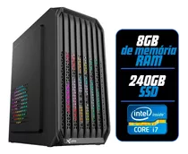 Computador Intel Core I7 8gb Ssd240gb X-linne Garantia 1 Ano