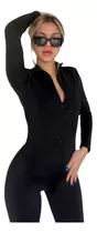 Catsuit Mono Elastizado 100% Lycra Premium Importada 