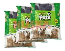 Poopy Pets Colchon Sanitario Piedritas 5 Kg X 3 Unidades