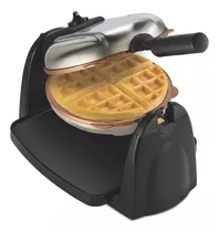 Maquina Para Hacer Waffles Hamilton Beach/negro