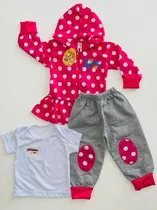 Conjunto Bebe Niña Pepas