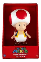 Boneco Toad Super Mario Bros Grande Kart 64 Original Coleção