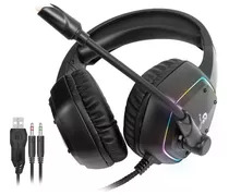 Headset Gamer Fortrek Blackfire Rgb