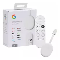 Google Chromecast Ga03131-us 4ª Geração De Voz Hd 8gb Branco