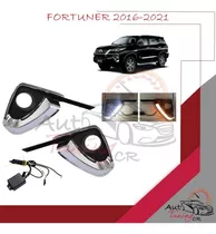 Cobertores Led Drl Y Direccional Toyota Fortuner 2016-2021