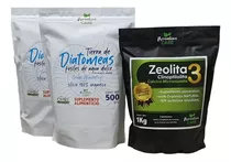 Zeolita Clinoptilolita + Diatomeas = 2kg Grado Alimenticio