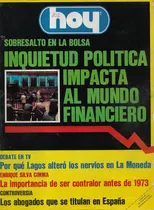 Revista Hoy N 563 / 8 Mayo 1988 / Sobresalto Bolsa