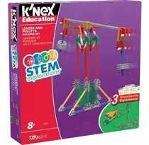 Knex 3x1 Kit Robótica 139pcs Alavancas, Polias, Hastes