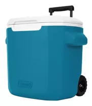 Hielera C/ruedas 28 Qt Coleman Azul Océano Coleman 2160822