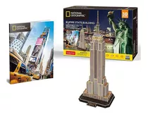 Natgeo Empire State New York Edificio Rompecabezas 3d Cubicf