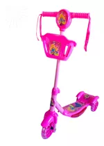 Patinete Infantil 3 Rodas Luzes Led Musical Menino Menina 