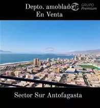 Departamento Amueblado Con Vista Al Mar 1d 1b Antofagasta