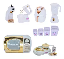 Kit Completo Princesa Microondas Airfryer Batedeira Pot 15pç