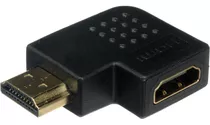 Cupla Codo Adaptador Hdmi Macho Hembra Recto Angulo 90 ®