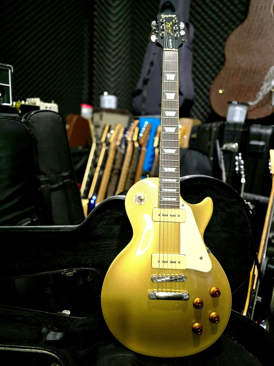 Epiphone Les Paul 56 Gold Top P90 Guitarras Eletricas | Mercado Livre