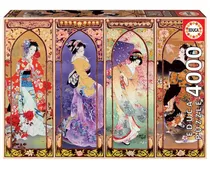 Puzzle Rompecabezas 4000 Piezas Collage Japonés Educa
