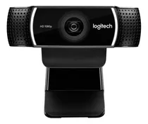 Cámara Web Logitech C922 Pro Full Hd 30fps Color Negro
