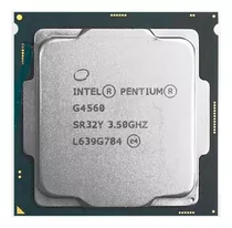 Processador Gamer Intel Pentium G4560 Cm8067702867064  De 2 Núcleos E  3.5ghz De Frequência Com Gráfica Integrada
