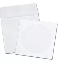 1000 Mil Envelopes Brancos Cd - Dvd Com Janela Transparente