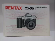 Pentax - Manual De Operacion - Cámara Pentax Zx-50 