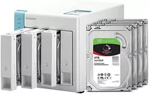 Qnap 4 Bay Home Nas Con Capacidad De Almacenamiento De 4 Tb.