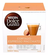  Café Cortado Espresso Macchiato En Cápsula Nescafé Dolce Gusto Sem Glúten