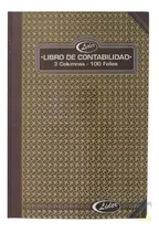 Libro Contable 3 Columnas 100 Folios Mayipar