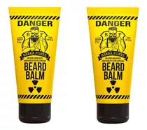 2 Beard Balm Bálsamo Para Barba Danger 170g - Barba Forte